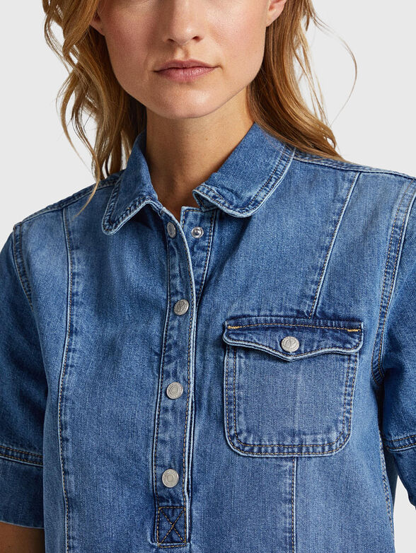 PEGGY denim dress - 3