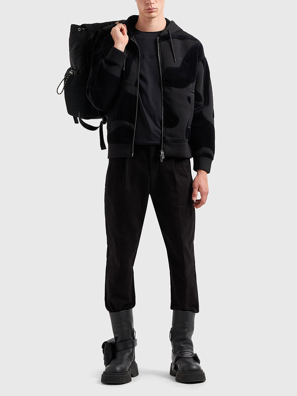 T-shirt with embossed logo  - 2