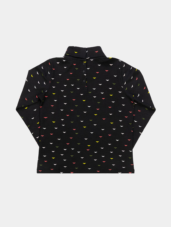 Polo-shirt with colorful logo print - 3