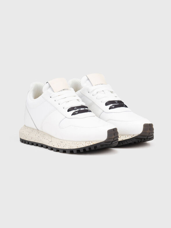 Genuine leather sneakers - 2