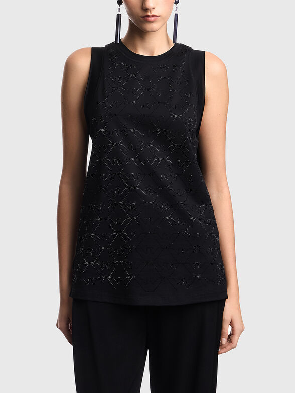 Cotton top with appliqu&eacute;s - 1