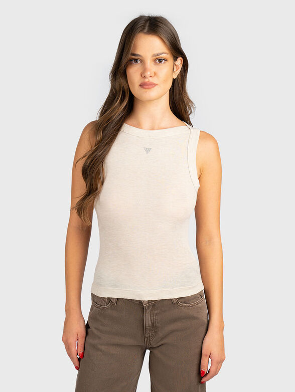 TINA beige top - 1
