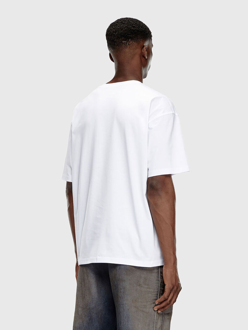 T-BOXT-DIV cotton T-shirt with logo print - 3
