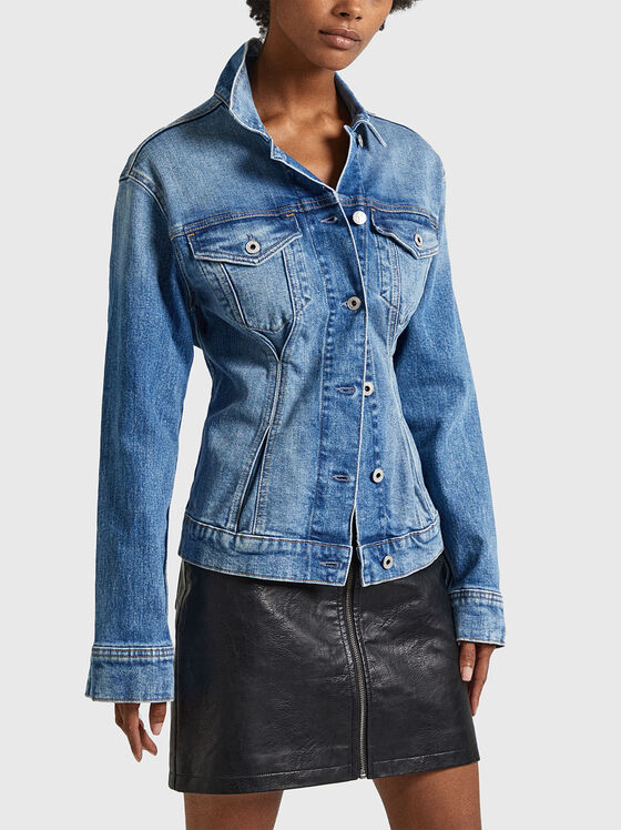 Слим дънково яке FREYA - 1