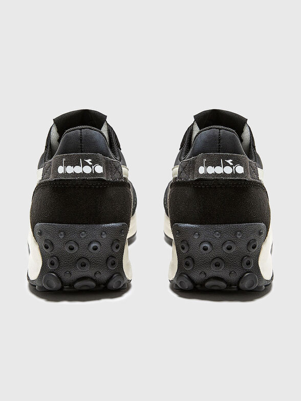 RACE NYL black sneakers - 3