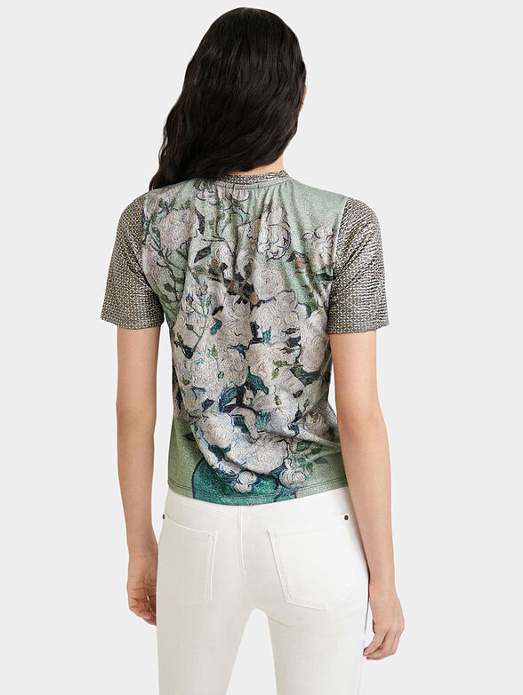BEATRICE T-shirt with art print - 2