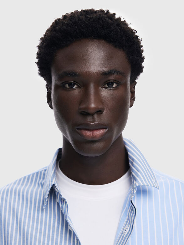 ALVA shirt with contrasting panels  - 6