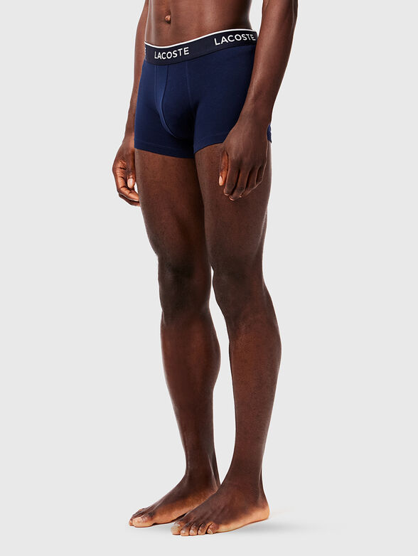 Set of three pairs of boxers with contrast tape - 4