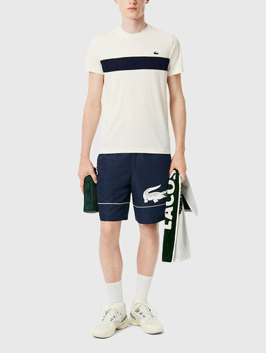 Tennis shorts with logo detail - 4