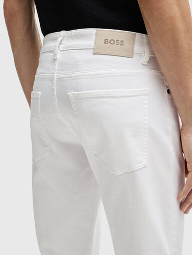 DELAWARE 3 white slim jeans - 3