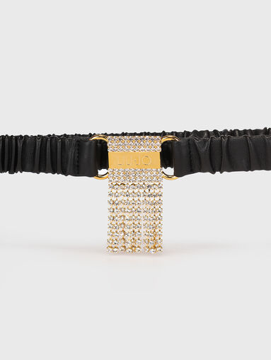 Black belt with buckle detail - 4