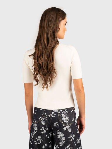 Knitted polo shirt with zip - 3