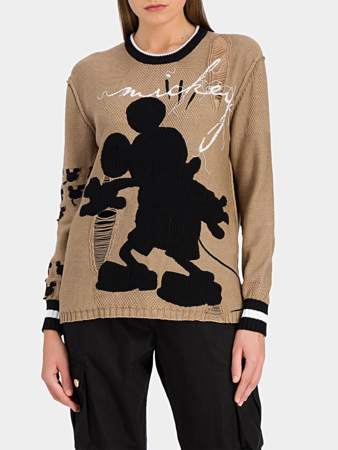 Mickey Mouse knitted sweater brand ICEBERG