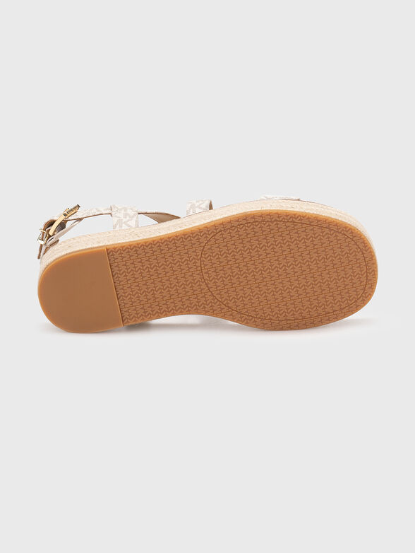 LYNN logo sandals - 4