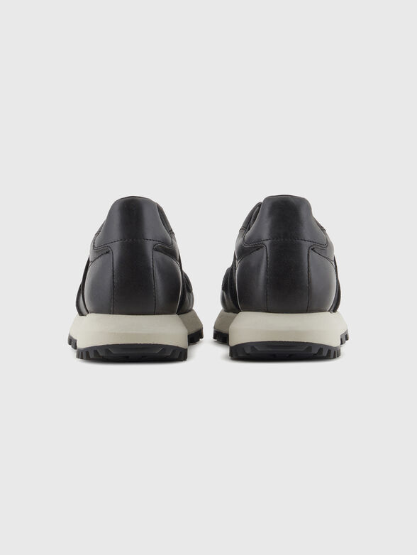 Genuine leather sneakers - 3