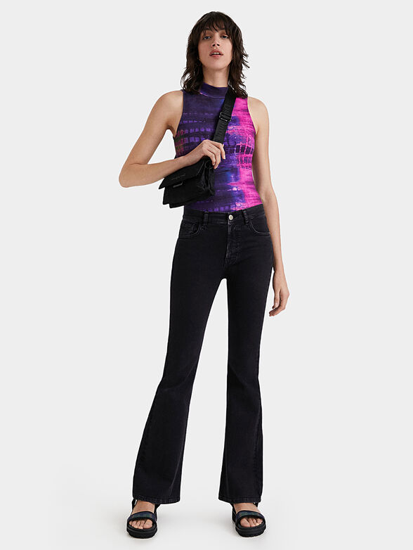 Bodysuit with tie-dye effect - 2