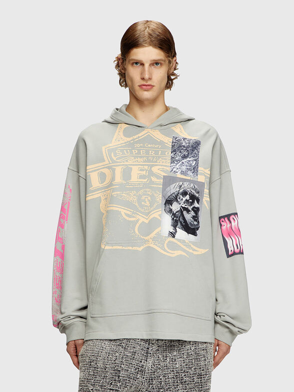 S-BAXT-HOOD-R1  sweatshirt - 1