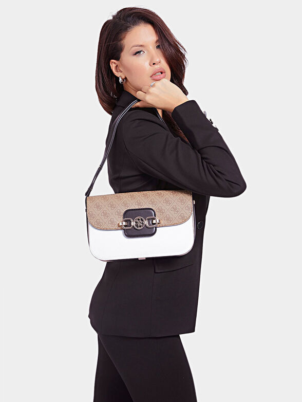 HENSELY Shoulder bag with contrasting details - 2