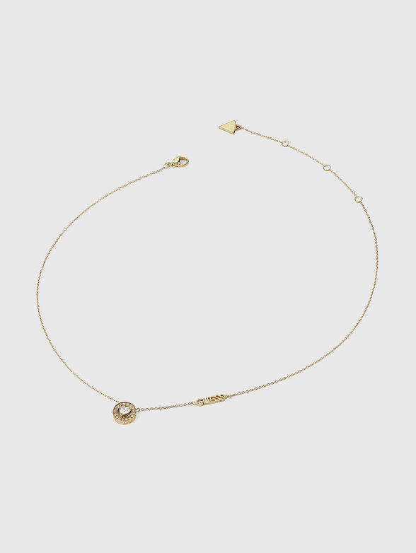 Necklace with rhinestones - 1