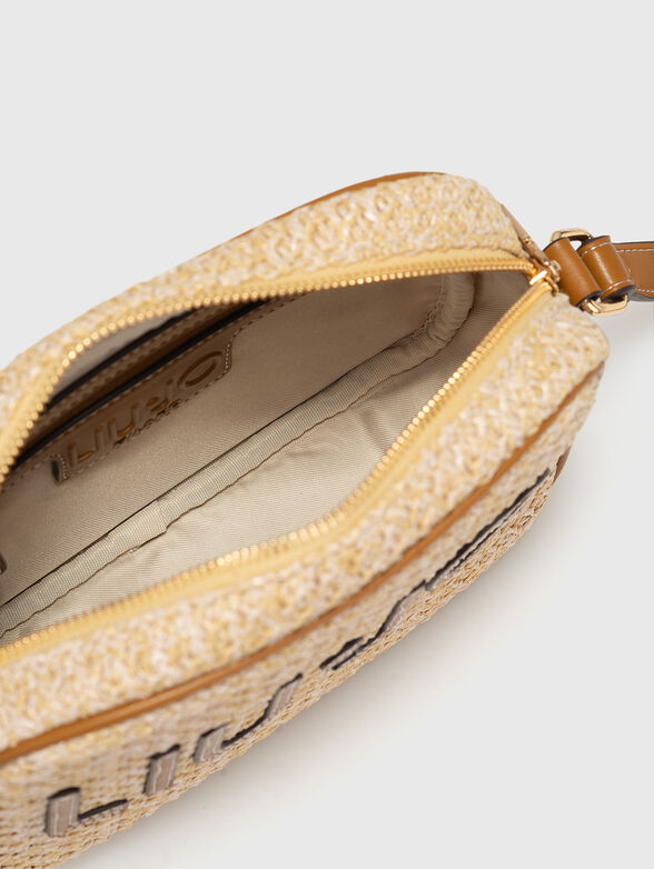 Raffia crossbody bag - 6