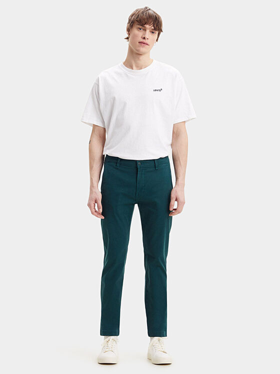 Панталон Levi’s® XX Chino™ в зелен цвят - 1
