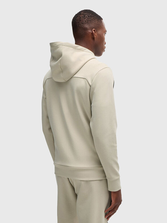 SAGGY sweatshirt with zip and hood - 3