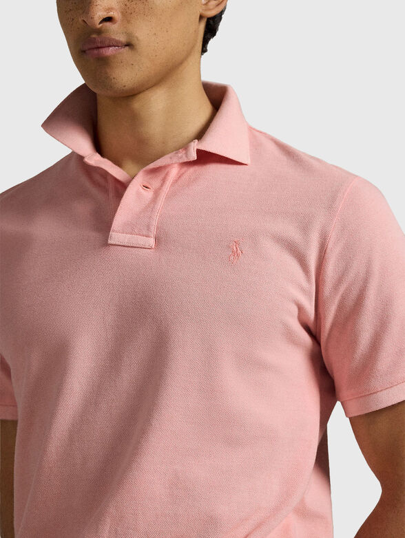 Slim cotton polo shirt - 4