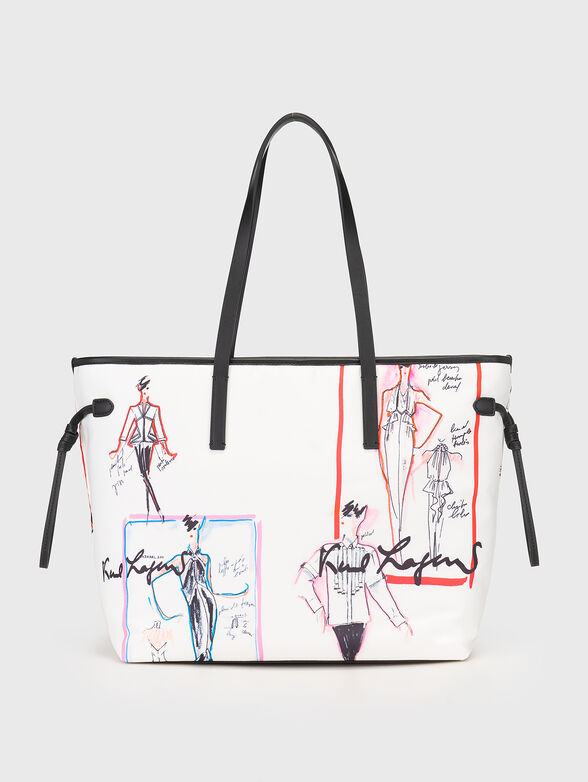 KARL SERIES nylon tote bag - 2