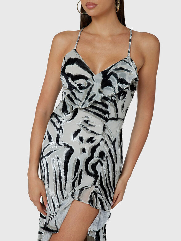 LYDIE SPAGHETTI maxi dress - 4