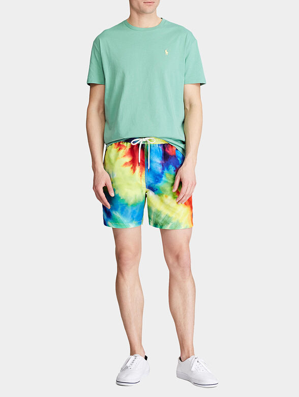 Green cotton t-shirt - 4