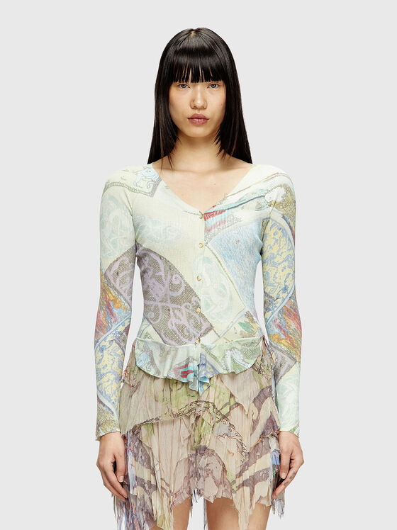 M-FIORINA cardigan with buttons - 1