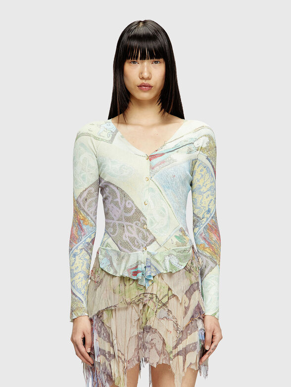 M-FIORINA cardigan with buttons - 1