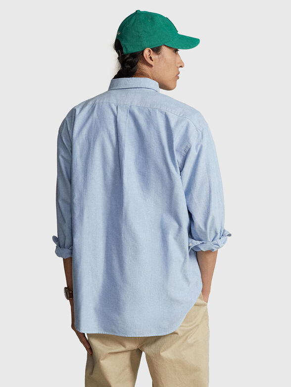 Light blue cotton shirt  - 3