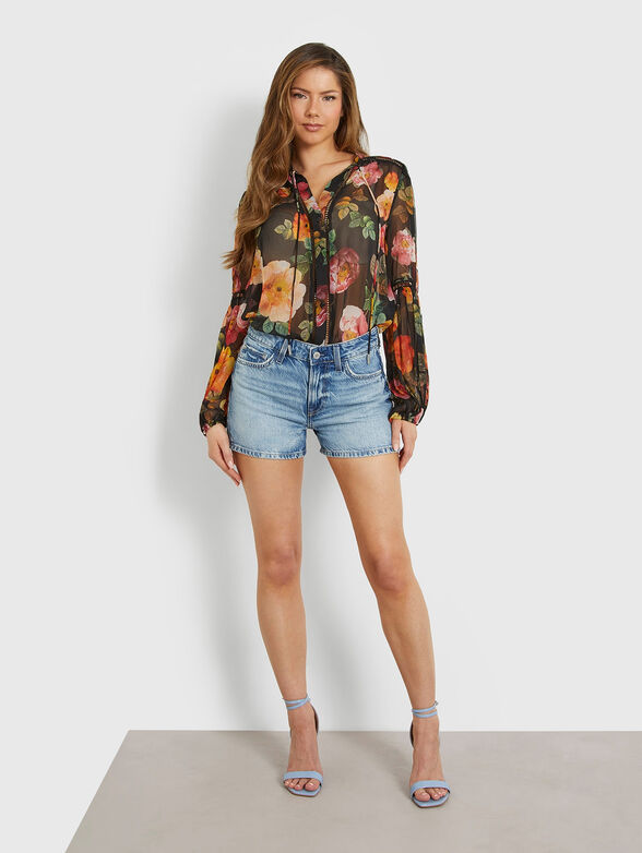 HOLA denim shorts - 4