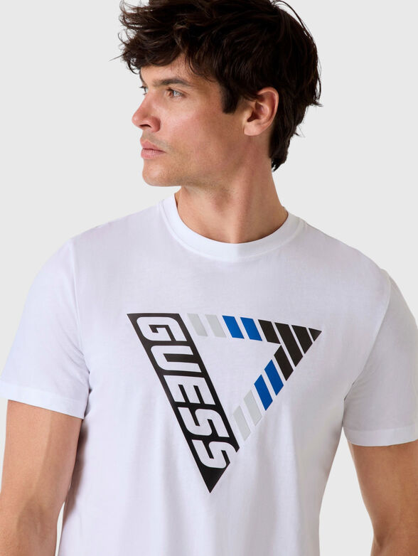 Cotton T-shirt with logo detail - 4