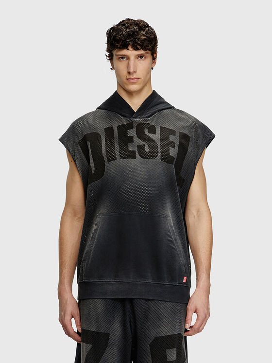 S-BOXT-SL-MESH sleeveless sweatshirt  - 1