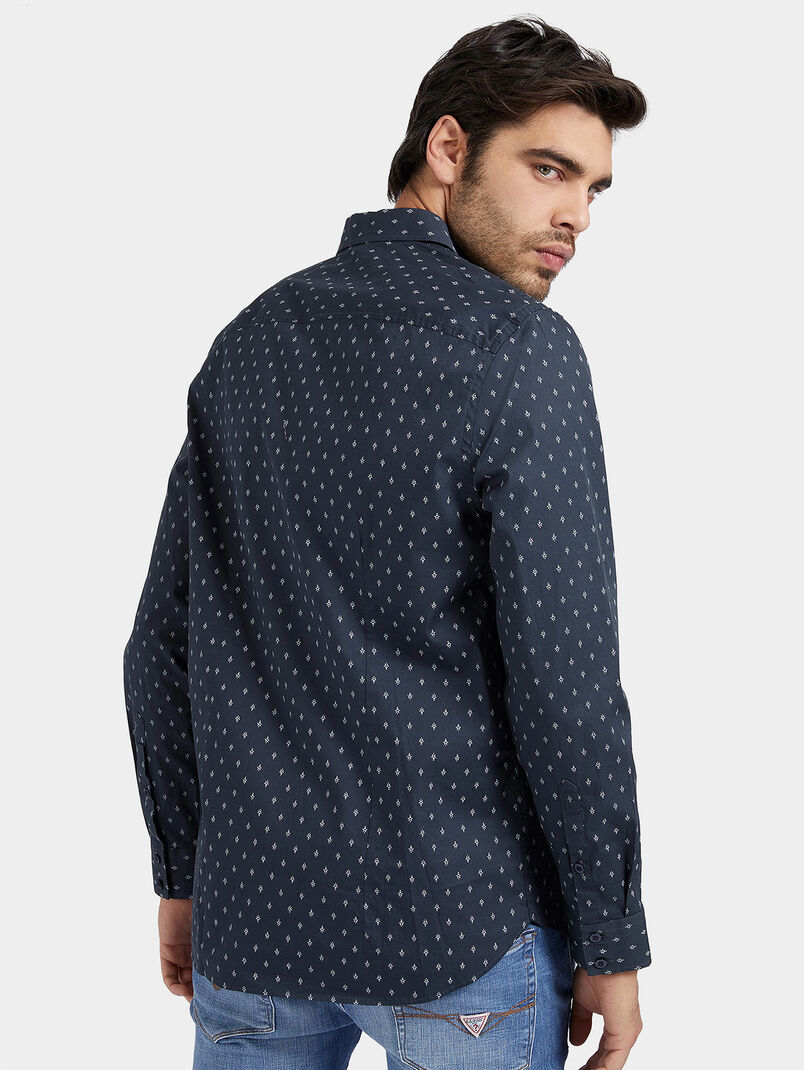 SUNSET Shirt with delicate print - 3