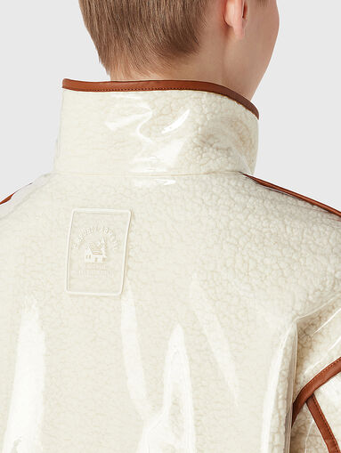 Jacket with contrasting details  - 3