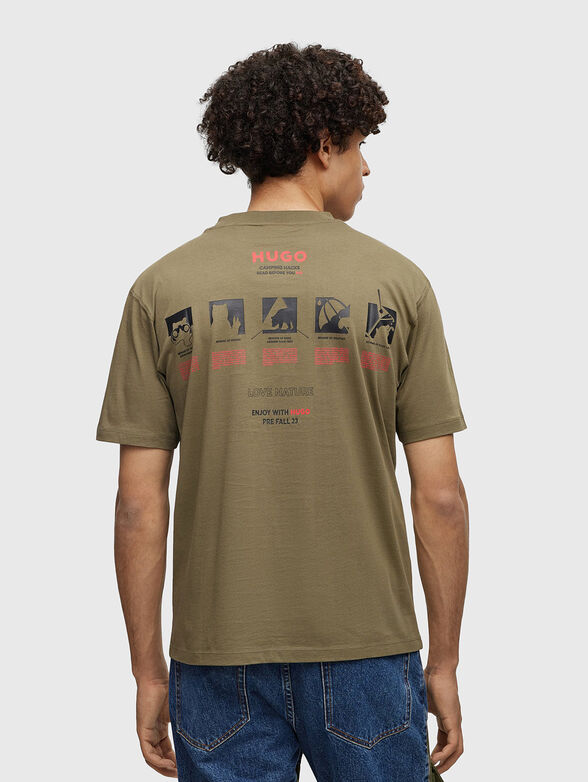 DAMPEGGIO cotton T-shirt with print - 2