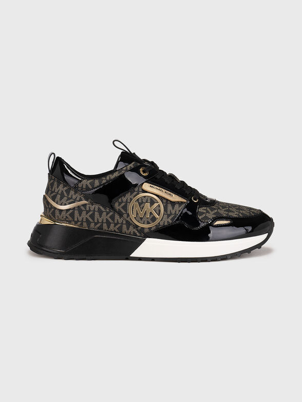 THEO sports shoes with monogram logo print - 1