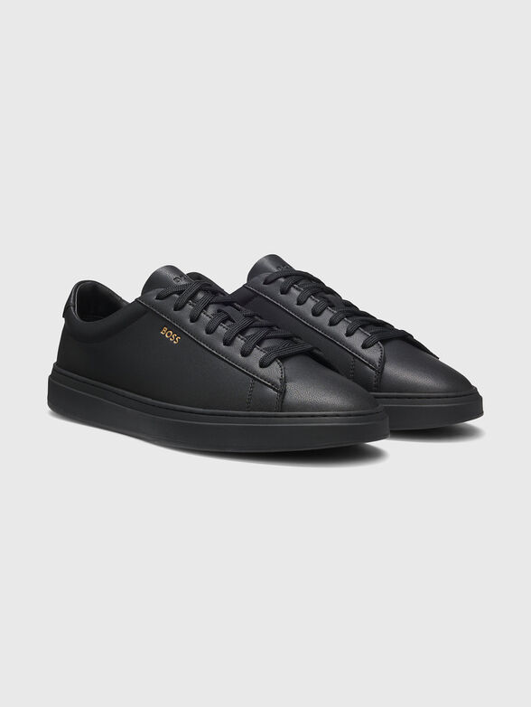 Black sport shoes - 2