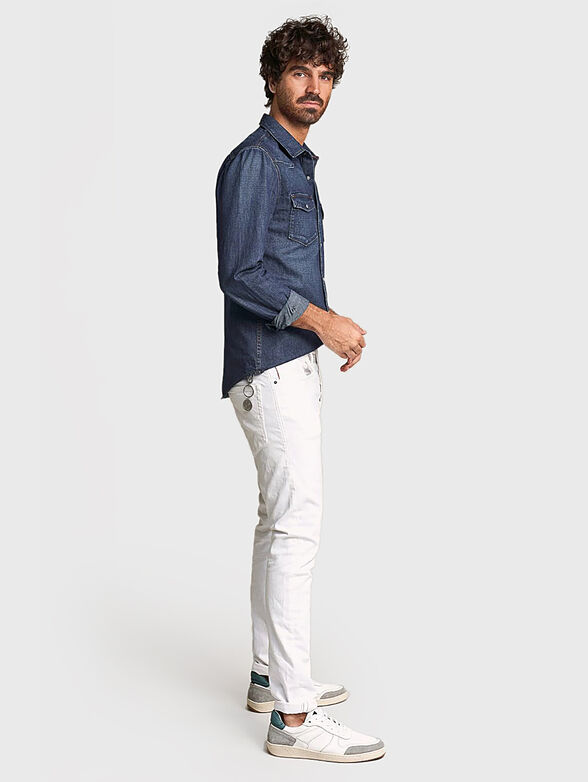 CLASH White skinny jeans - 2