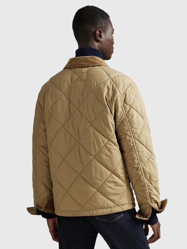 Quilted jacket with buttons - 3