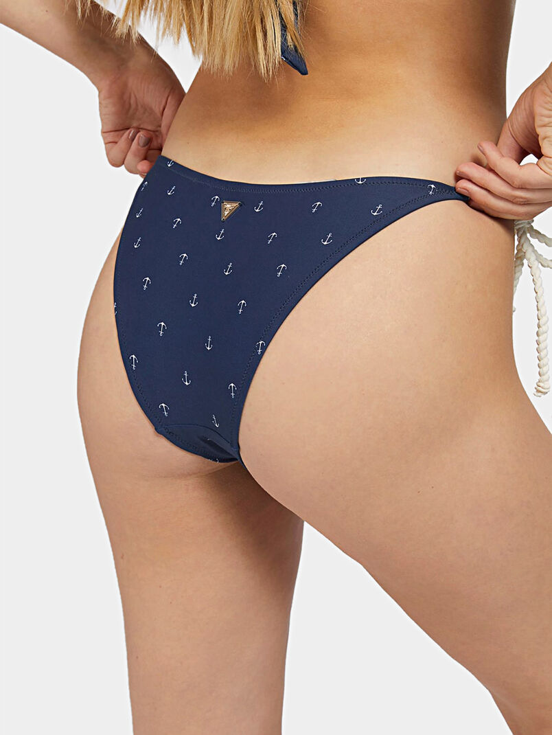 Bikini bottom with contrasting details - 3