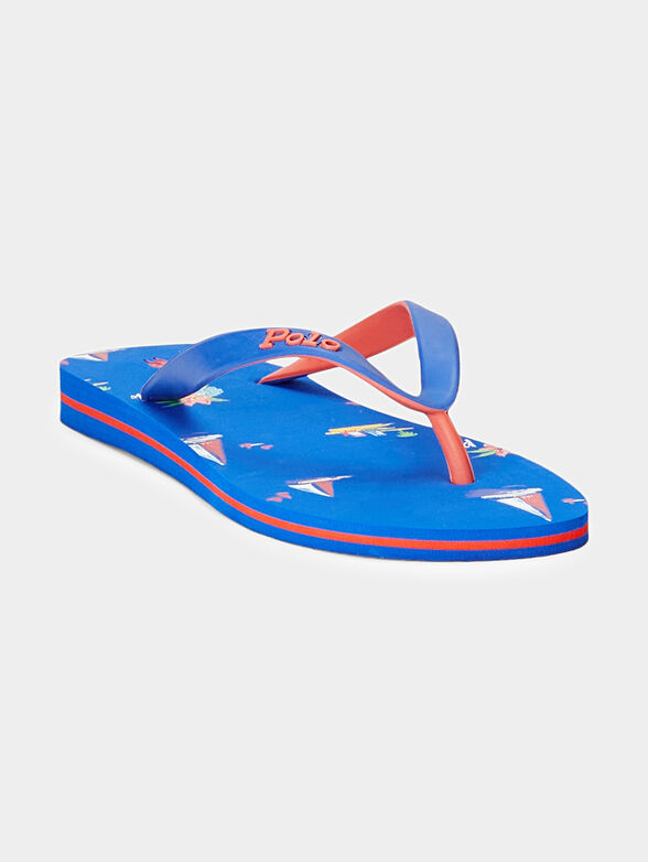 Slippers in blue color - 2