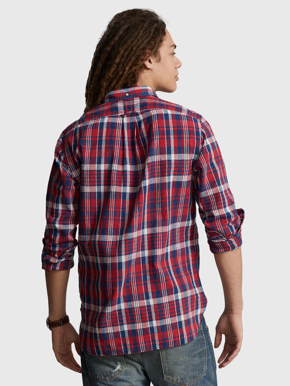 Check shirt with pocket - 3