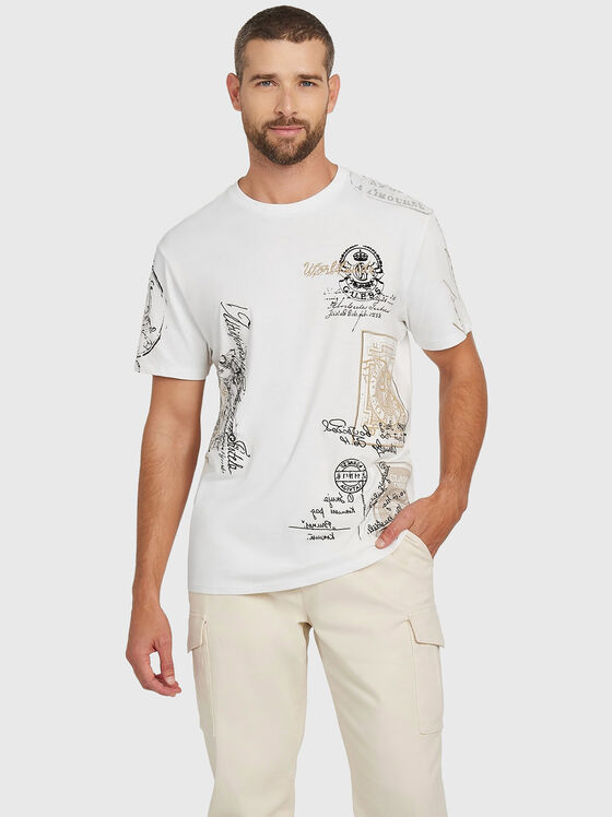 Тениска с принт 1981 POSTAGE - 1