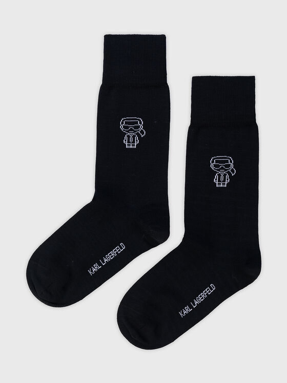 Socks with logo detail - 1