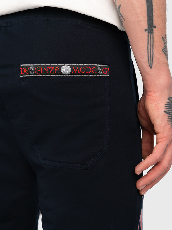 SH015 shorts with contrasting print  - 3