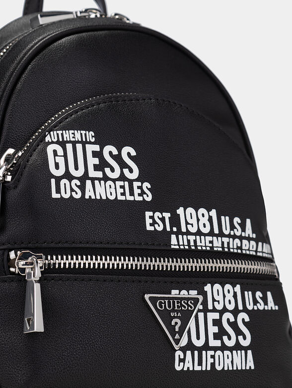 MANHATTAN Backpack with logo print - 4